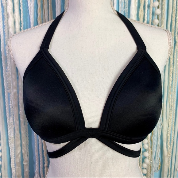 NWOT VS PINK Wraparound Bikini Top Large - Picture 2 of 6